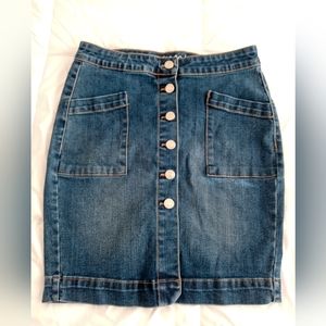 Roebuck & CO Jean Skirt